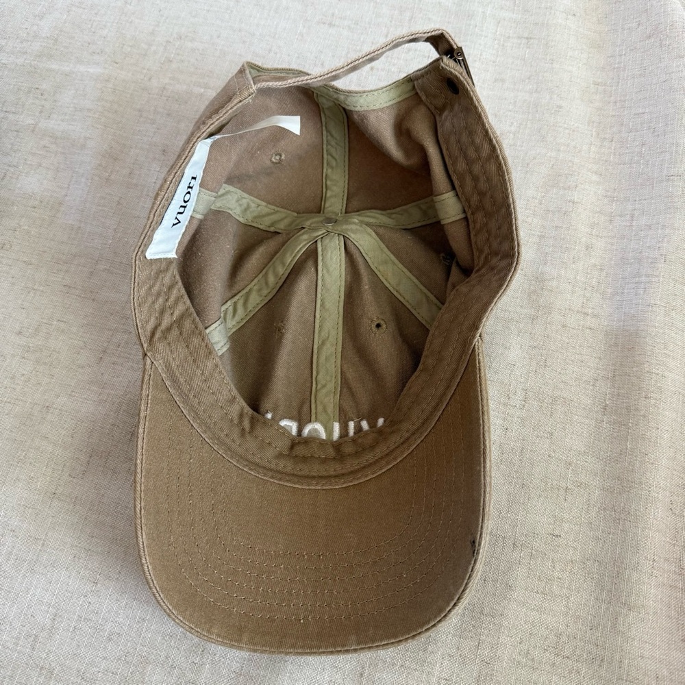 Vuori Ball Cap Strap Back Adjustable Camel Beige Hat Unisex - Picture 2 of 5